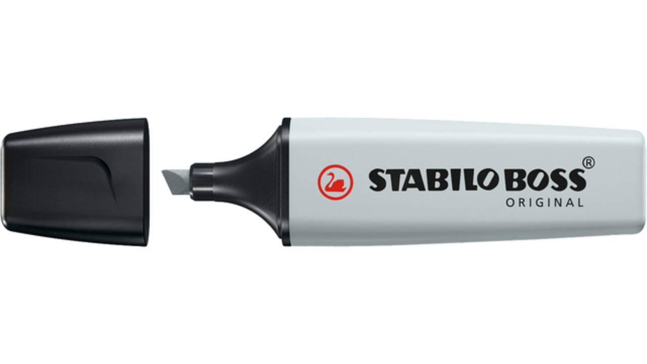Markeerstift STABILO BOSS Original 70/194 pastel mistig grijs
