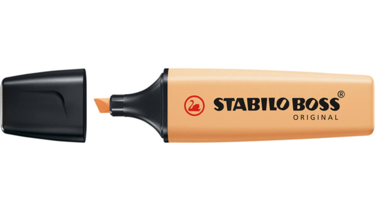 Markeerstift STABILO BOSS Original 70/125 pastel zacht oranje