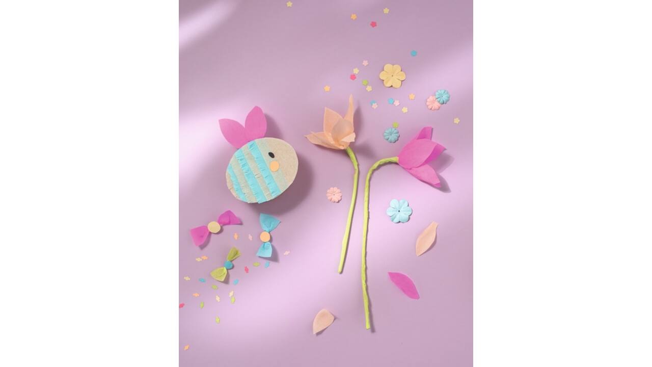 Crêpepapier Folia 50x200cm 10 rollen trendkleuren