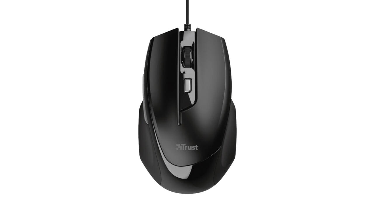 Muis Trust Voca Comfort zwart