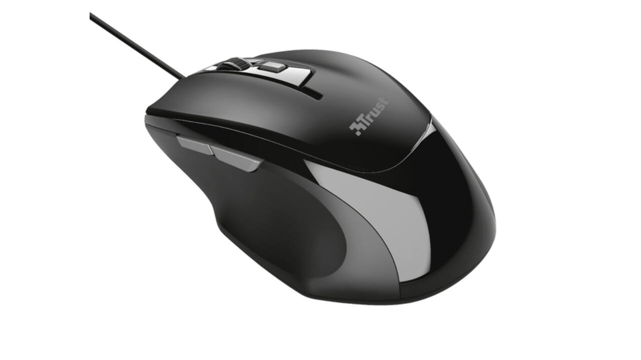 Muis Trust Voca Comfort zwart