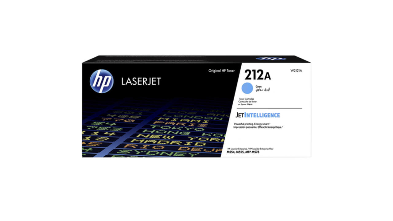 Tonercartridge HP W2121A 212A blauw