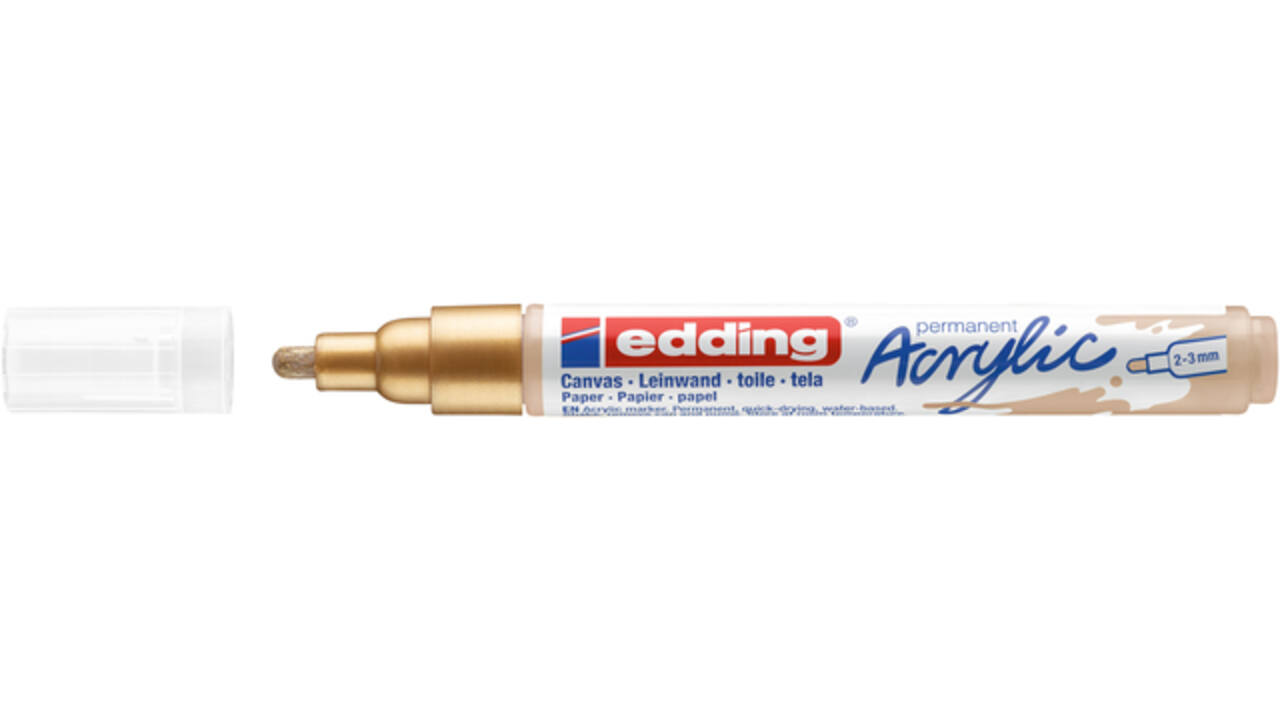 Acrylmarker edding e-5100 medium rijkgoud