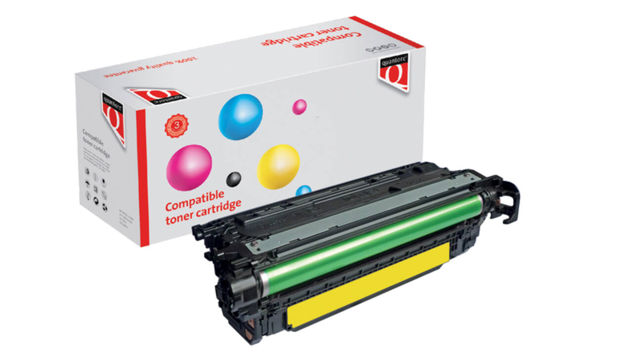 Tonercartridge Quantore alternatief tbv HP 657X CF472X geel