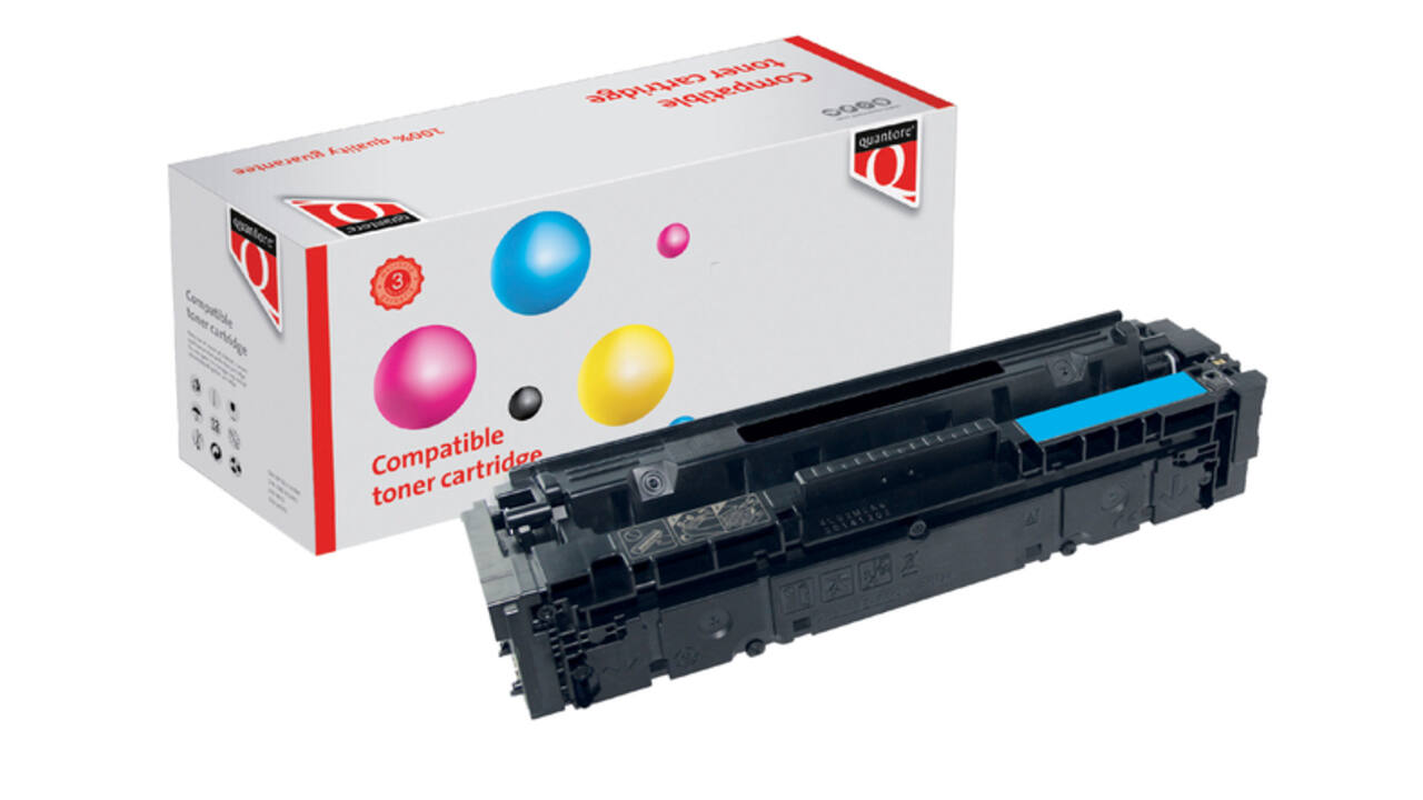 Tonercartridge Quantore alternatief tbv Canon 054H blauw