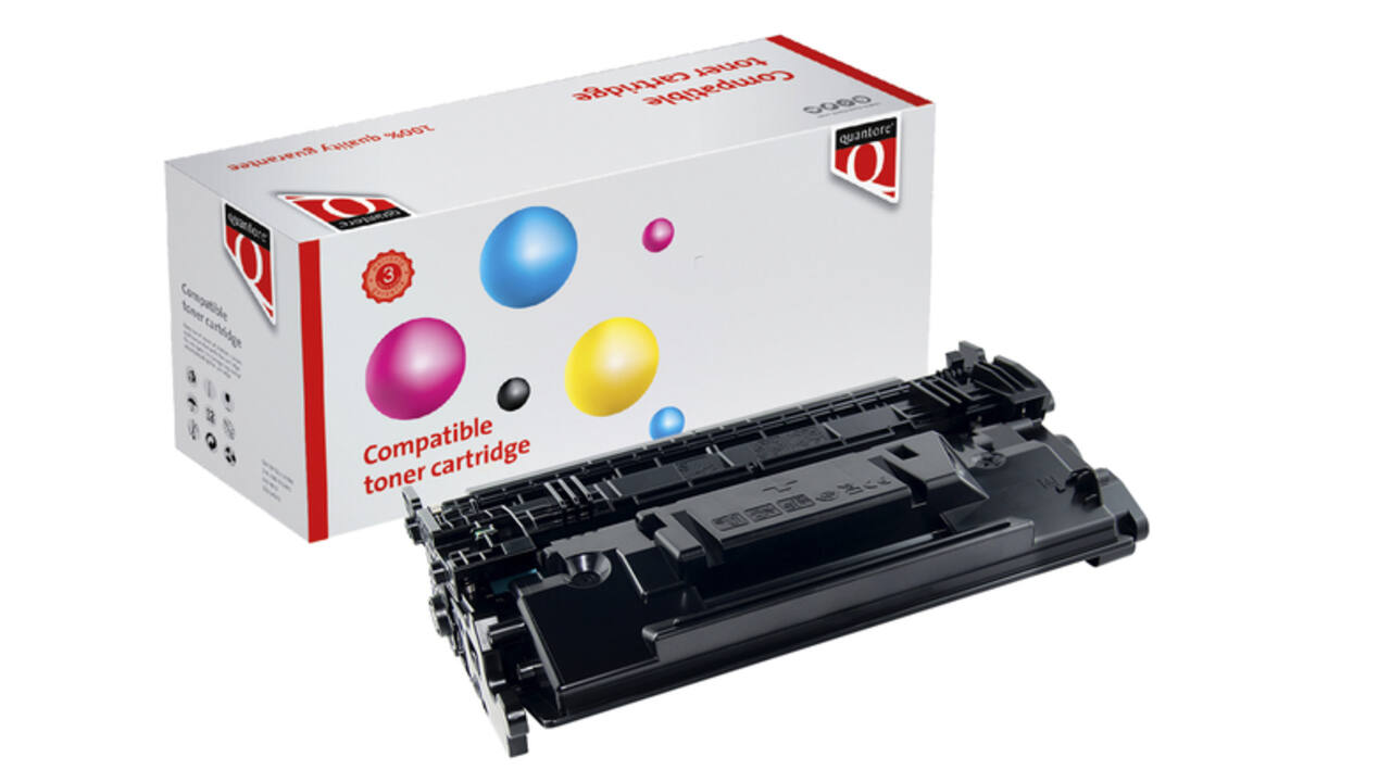 Tonercartridge Quantore alternatief tbv HP 89X CF289X zwart