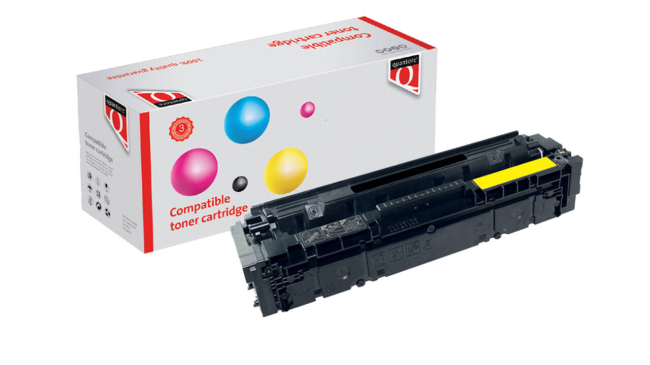 Tonercartridge Quantore alternatief tbv Canon 054H geel
