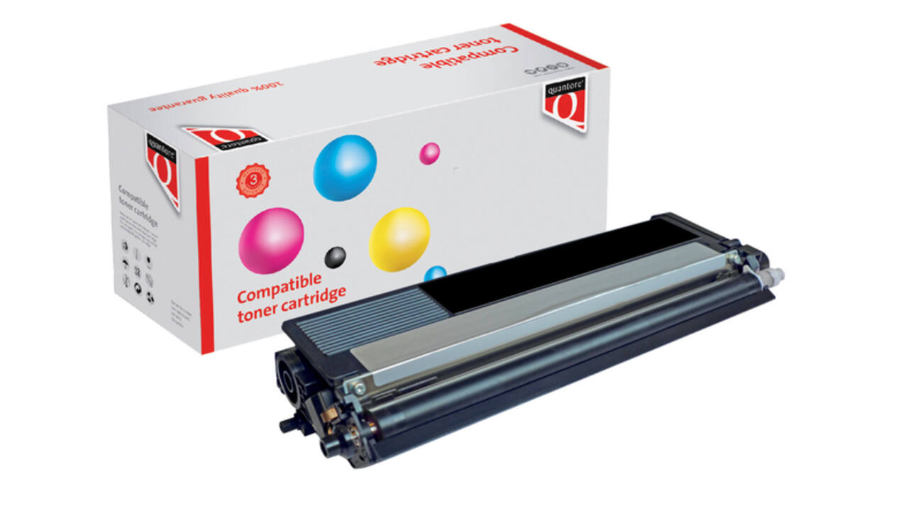 Toner Quantore alternatief tbv Brother TN-320BK zwart