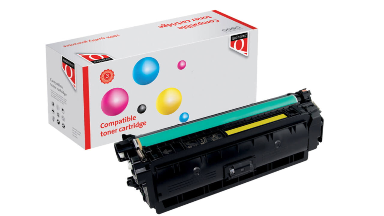 Tonercartridge Quantore alternatief tbv Canon 040H geel