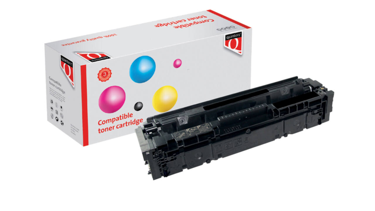 Tonercartridge Quantore alternatief tbv Canon 054H zwart