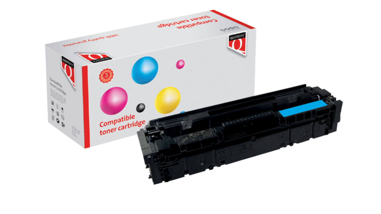 Tonercartridge Quantore alternatief tbv Canon 054 blauw