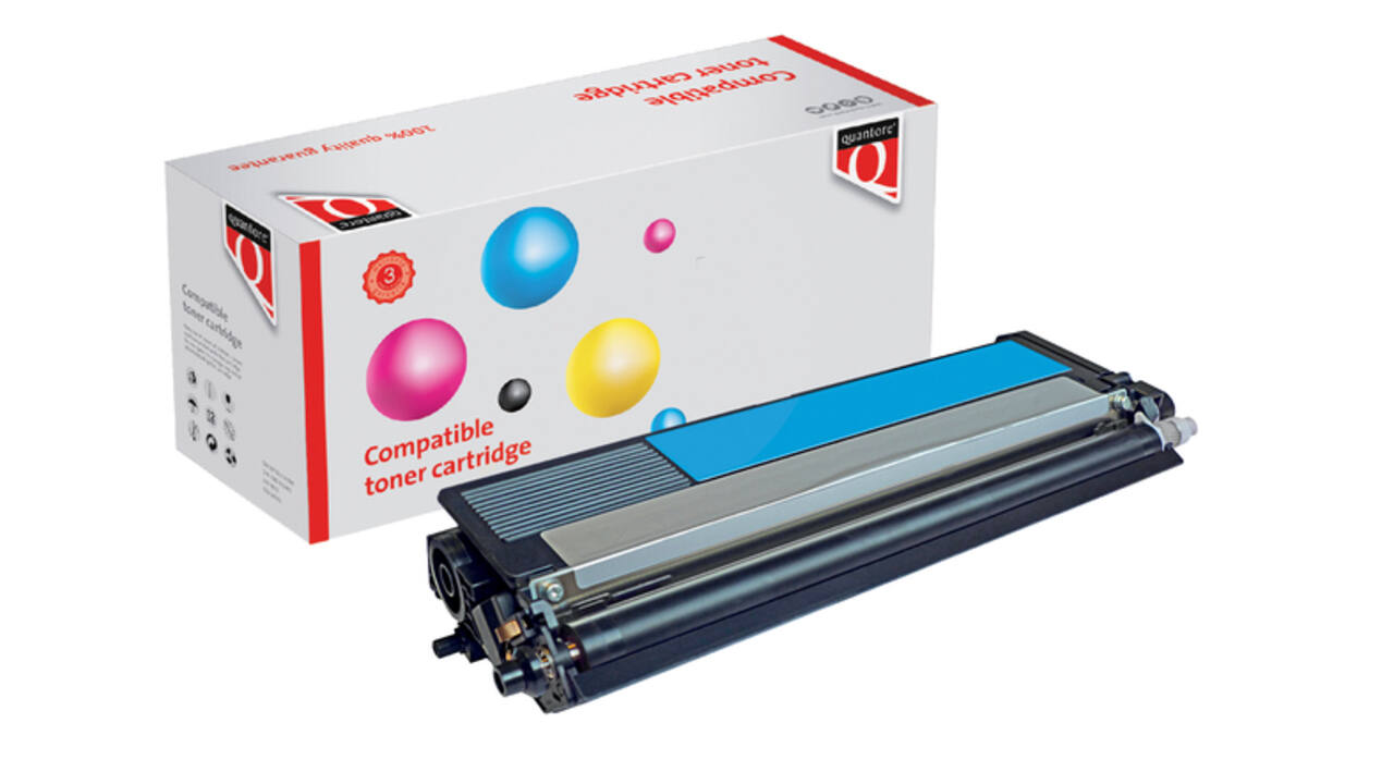 Toner Quantore alternatief tbv Brother TN-329C blauw