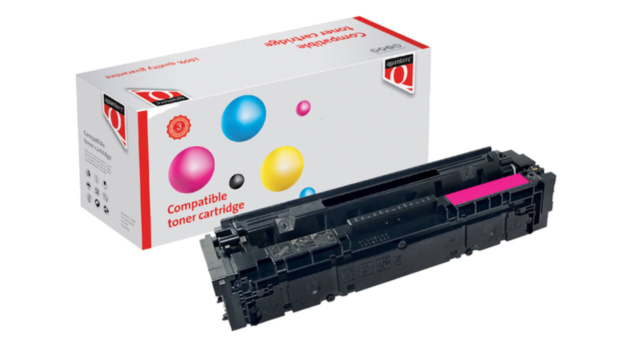 Tonercartridge Quantore alternatief tbv Canon 054H rood