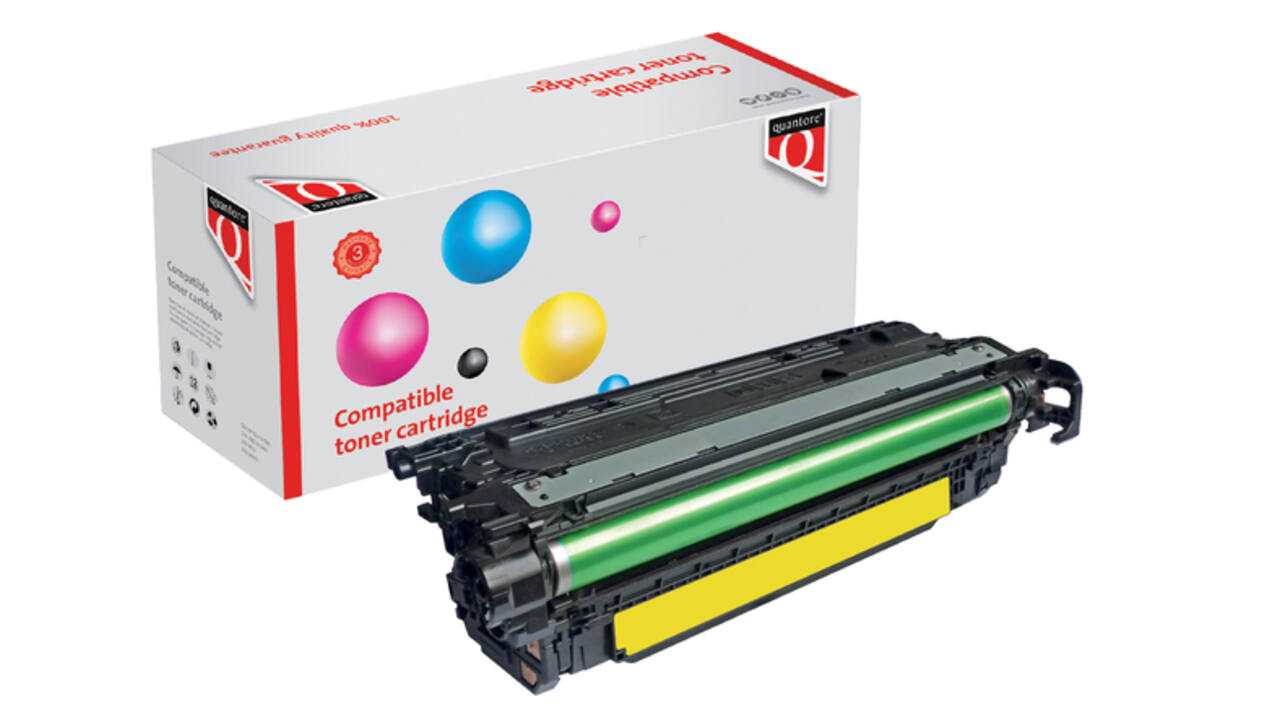 Tonercartridge Quantore alternatief tbv HP 655A CF452A geel