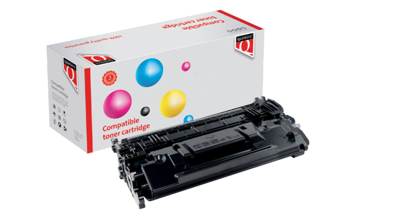 Tonercartridge Quantore alternatief tbv HP 89Y CF289Y zwart