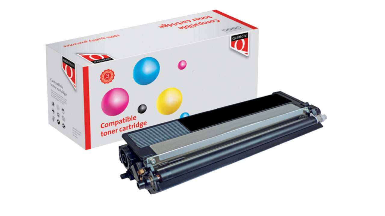 Toner Quantore alternatief tbv Brother TN-329BK zwart