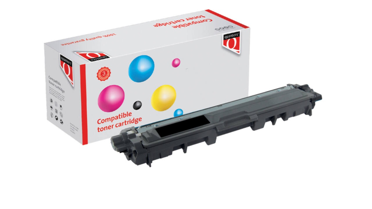 Tonercartridge Quantore alternatief tbv Brother TN-243 zwart