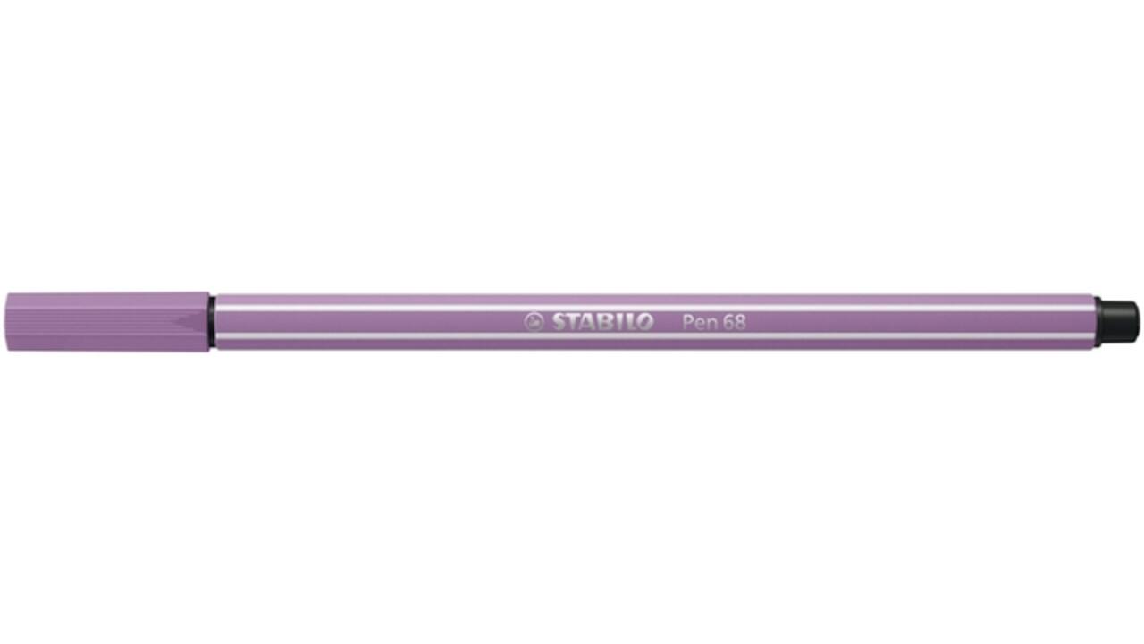 Viltstift STABILO Pen 68/62 medium pruimenpaars