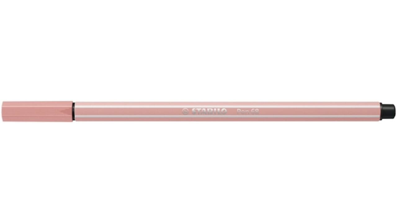 Viltstift STABILO Pen 68/28 medium donkerblush