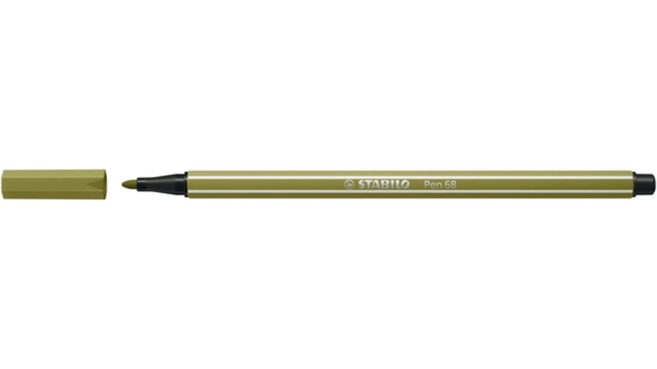 Viltstift STABILO Pen 68/37 medium moddergroen