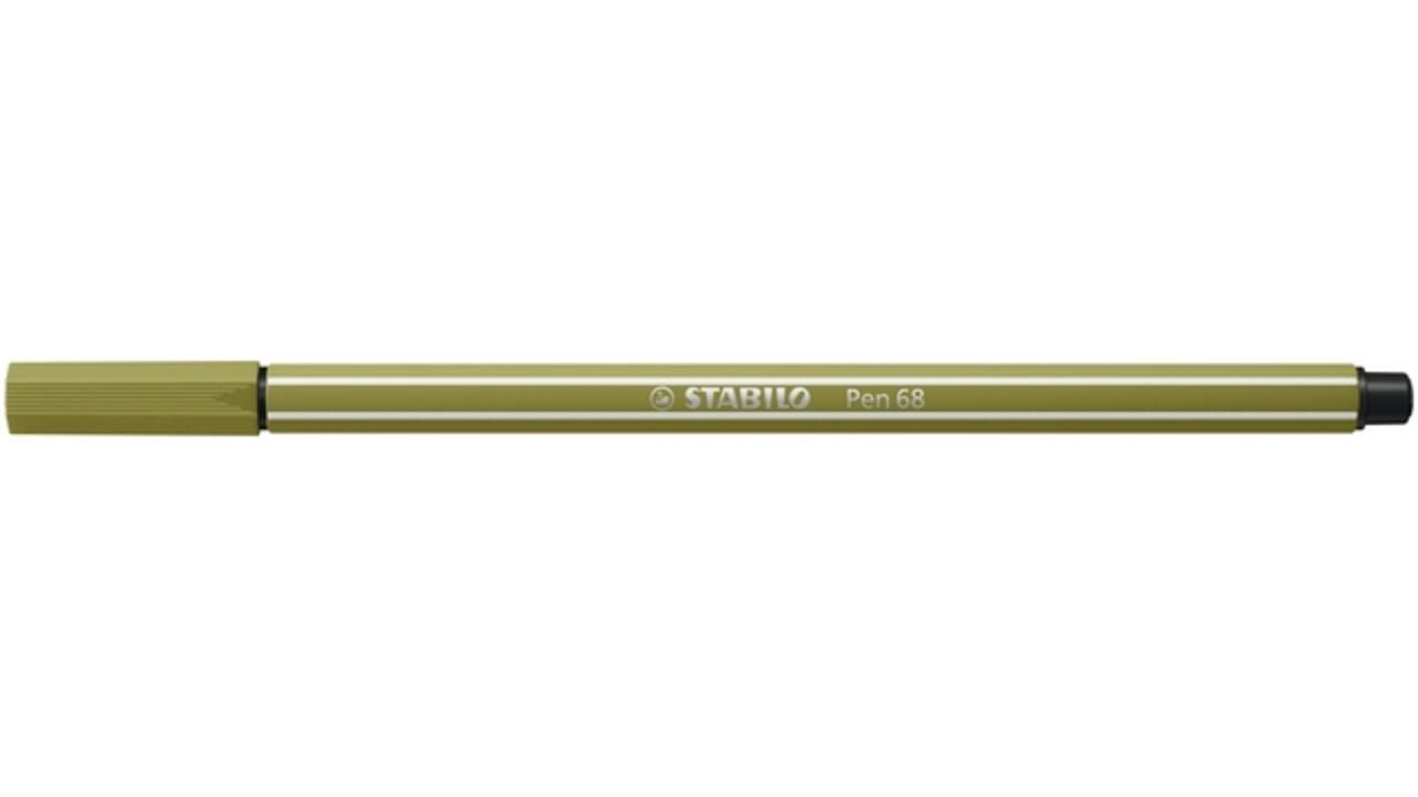Viltstift STABILO Pen 68/37 medium moddergroen