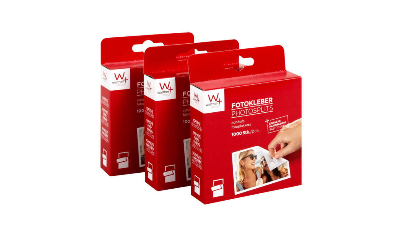 Fototape walther design 10x12mm 3x1000 stuks