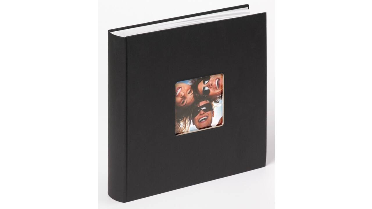 Fotoalbum walther design Fun 30x30cm 50vel zwart