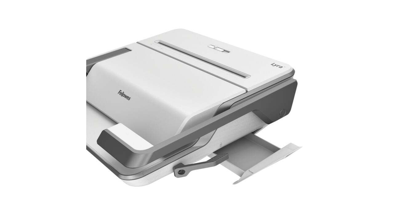 Inbindstation Fellowes Lyra 3-in-1 inbinden, nieten en perforeren