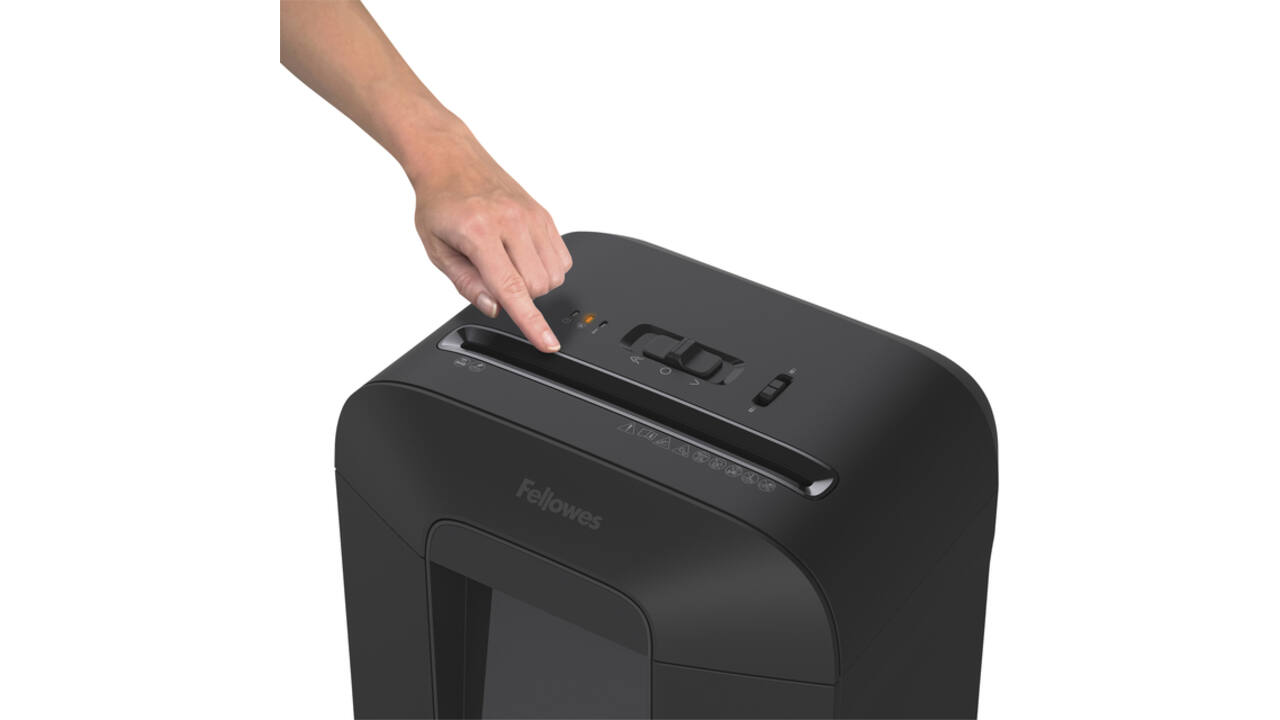 Papiervernietiger Fellowes Powershred LX85 snippers 4x40mm zwart