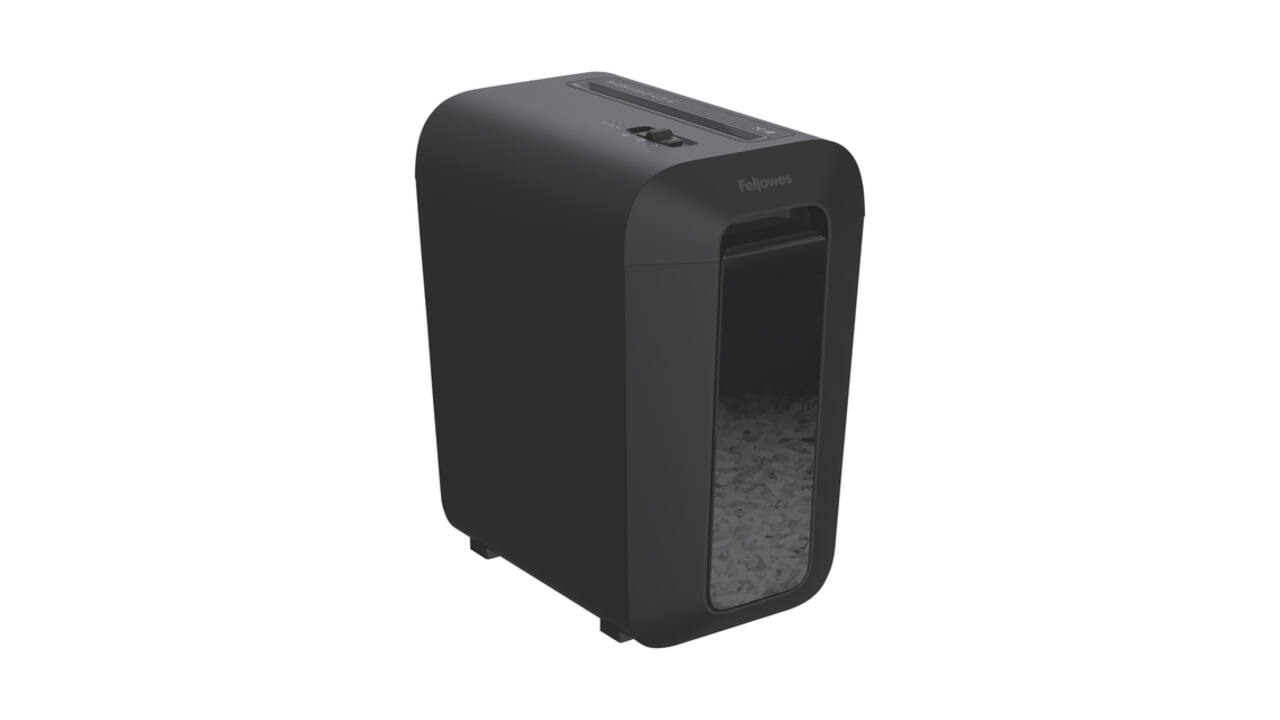 Papiervernietiger Fellowes Powershred LX65 snippers 4x40mm zwart