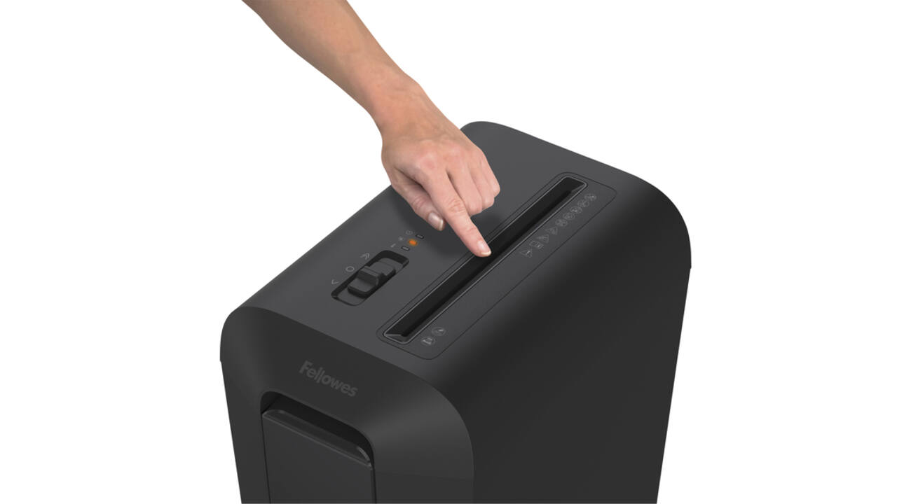 Papiervernietiger Fellowes Powershred LX65 snippers 4x40mm zwart