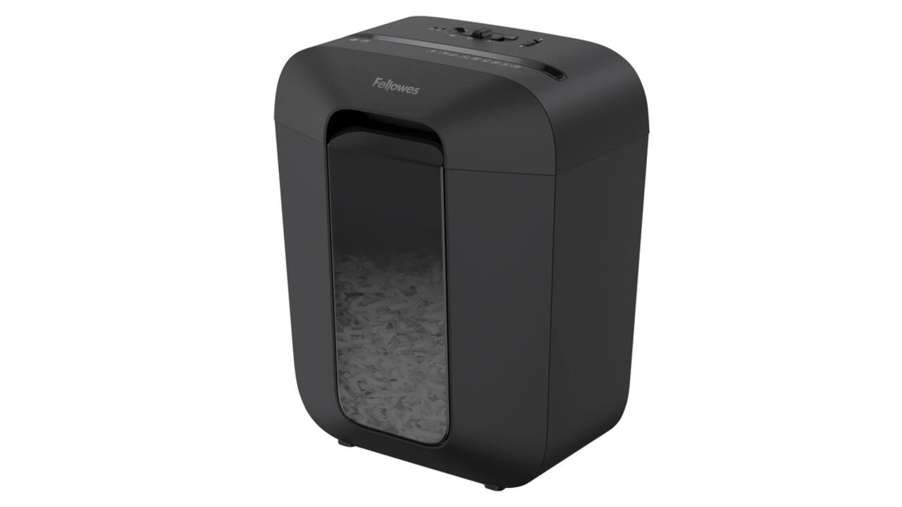 Papiervernietiger Fellowes Powershred LX45 snippers 4x37mm zwart