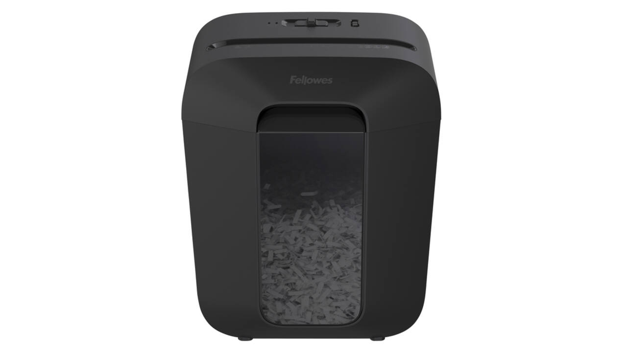 Papiervernietiger Fellowes Powershred LX45 snippers 4x37mm zwart