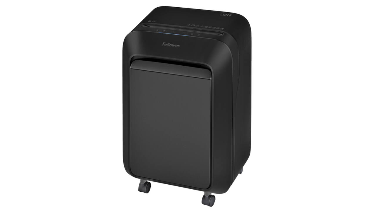 Papiervernietiger Fellowes Powershred LX210 snippers 4x12mm zwart