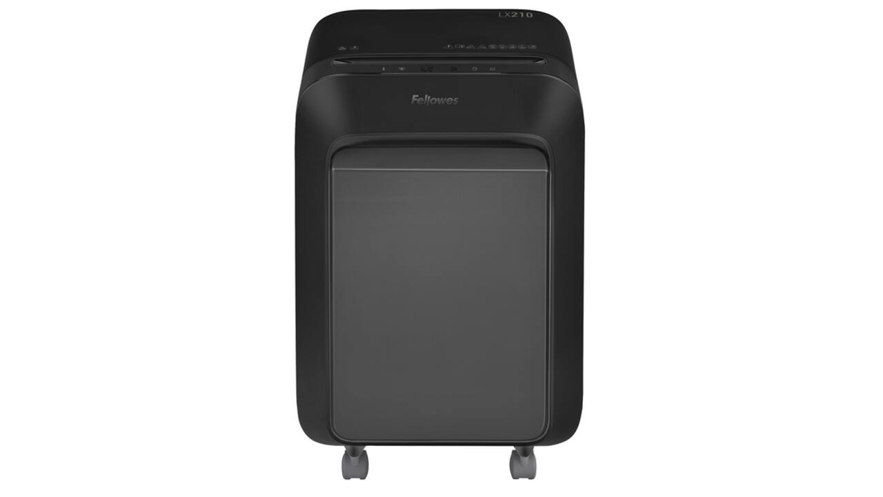Papiervernietiger Fellowes Powershred LX210 snippers 4x12mm zwart