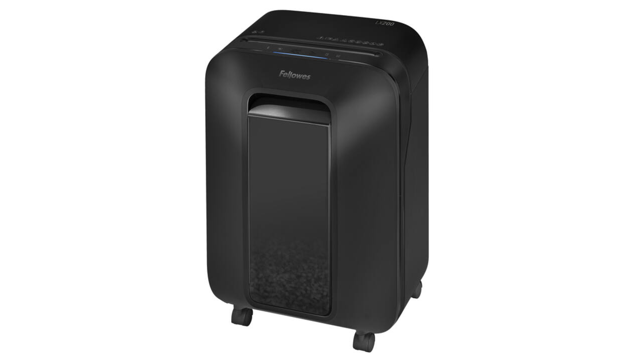Papiervernietiger Fellowes Powershred LX200 snippers 4x12mm zwart