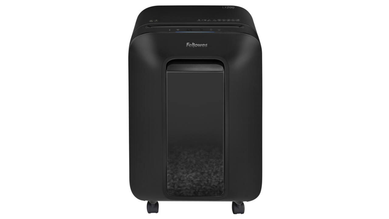 Papiervernietiger Fellowes Powershred LX200 snippers 4x12mm zwart