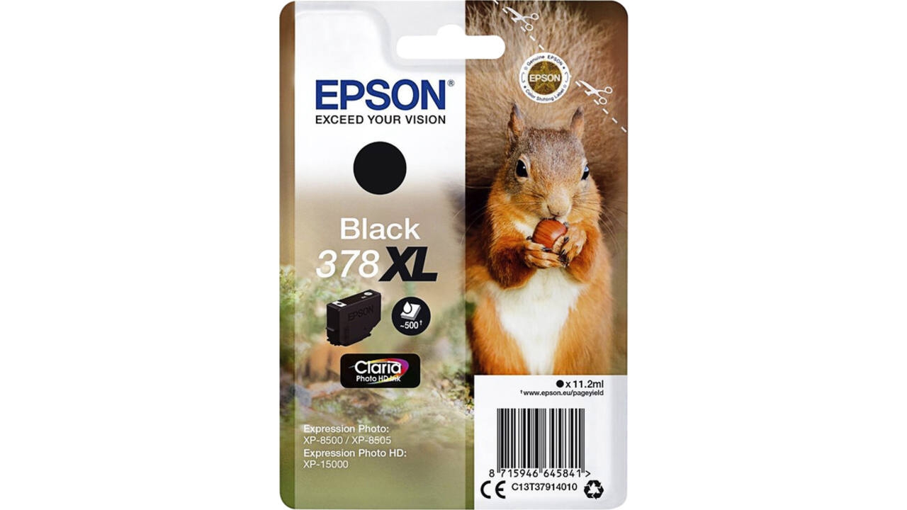Inktcartridge Epson 378XL T3794 zwart