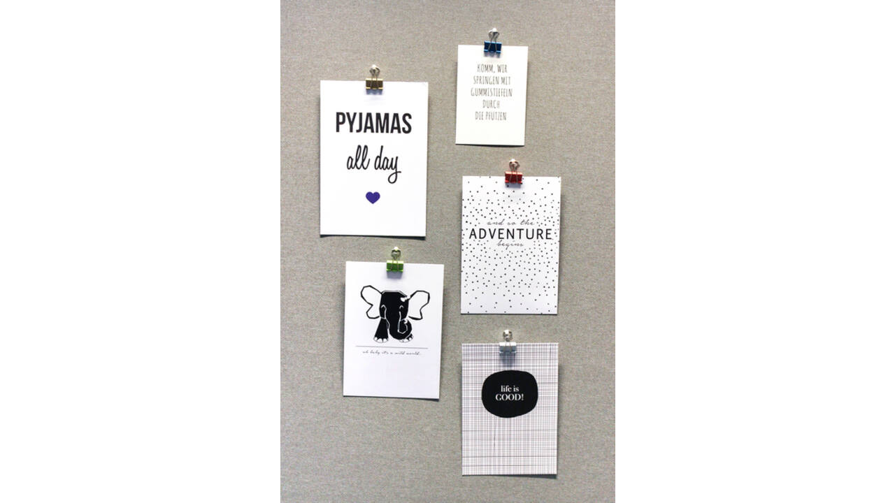 Papierklem MAUL 215 foldback 7mm + 9mm assorti 24 stuks