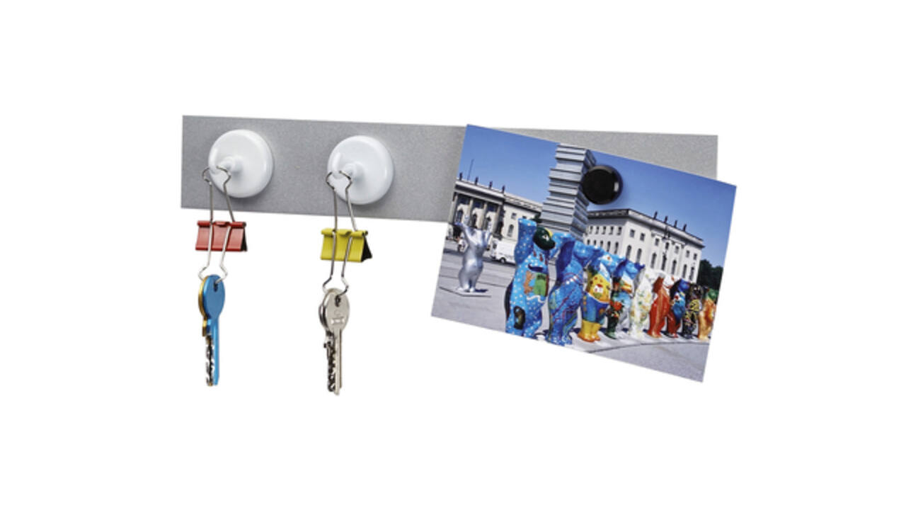 Papierklem MAUL 215 foldback 19mm capaciteit 7mm assorti 12 stuks