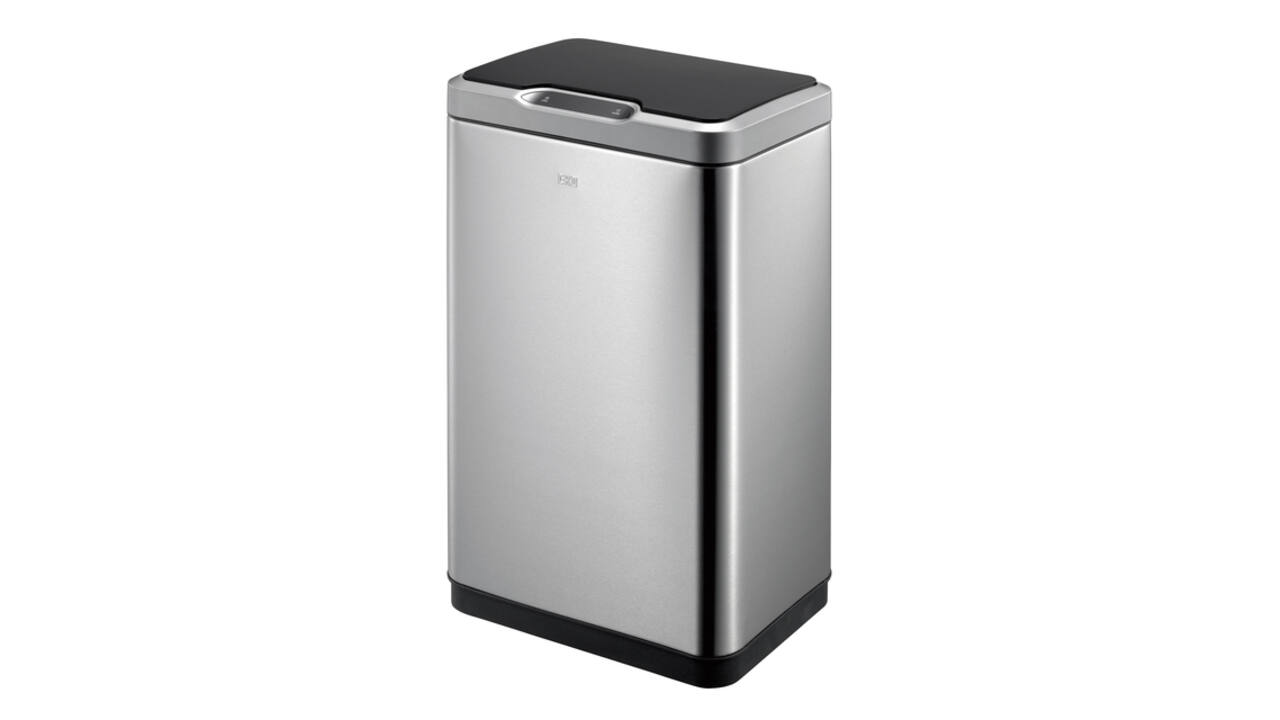 Afvalbak EKO Mirage met sensor 30liter RVS mat