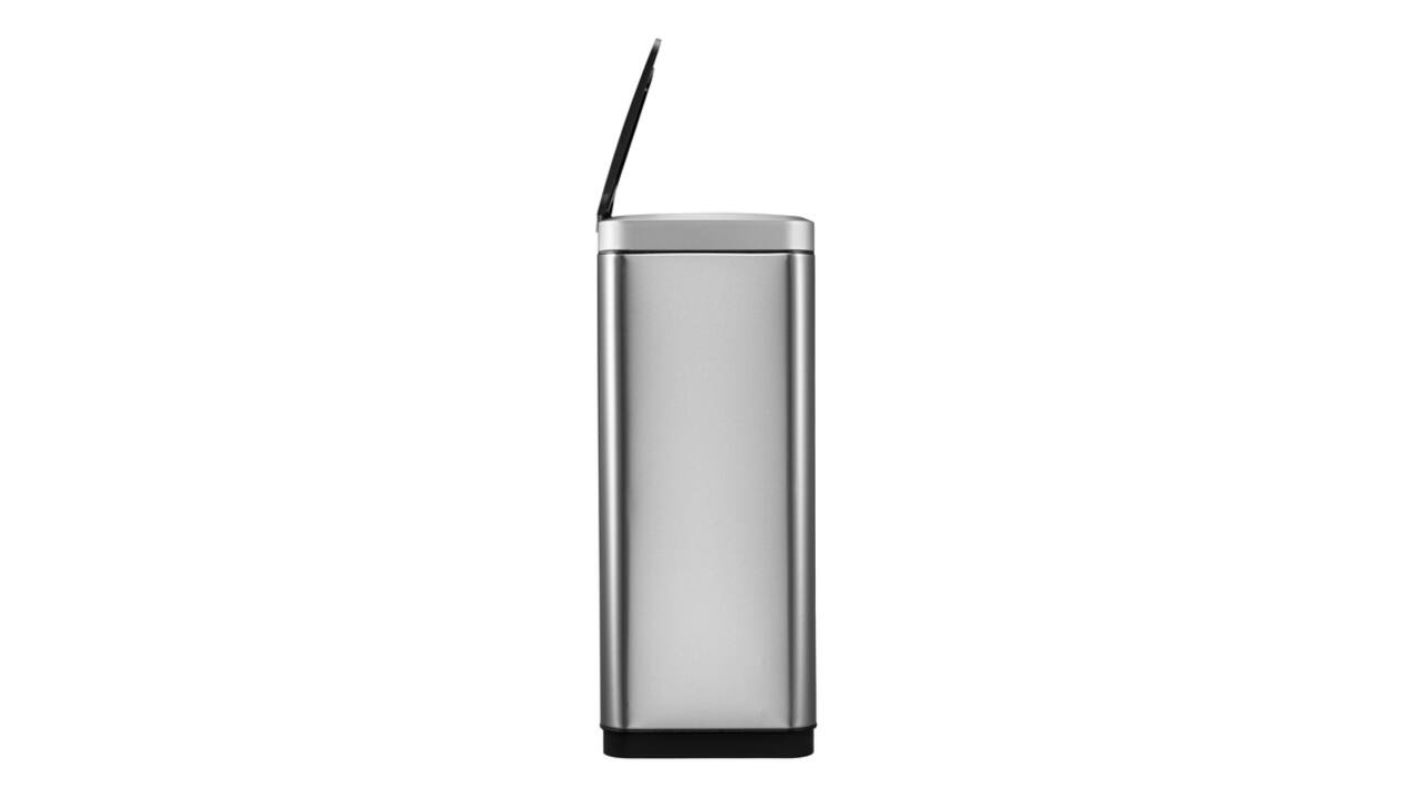 Afvalbak EKO Mirage met sensor 20+20liter RVS mat