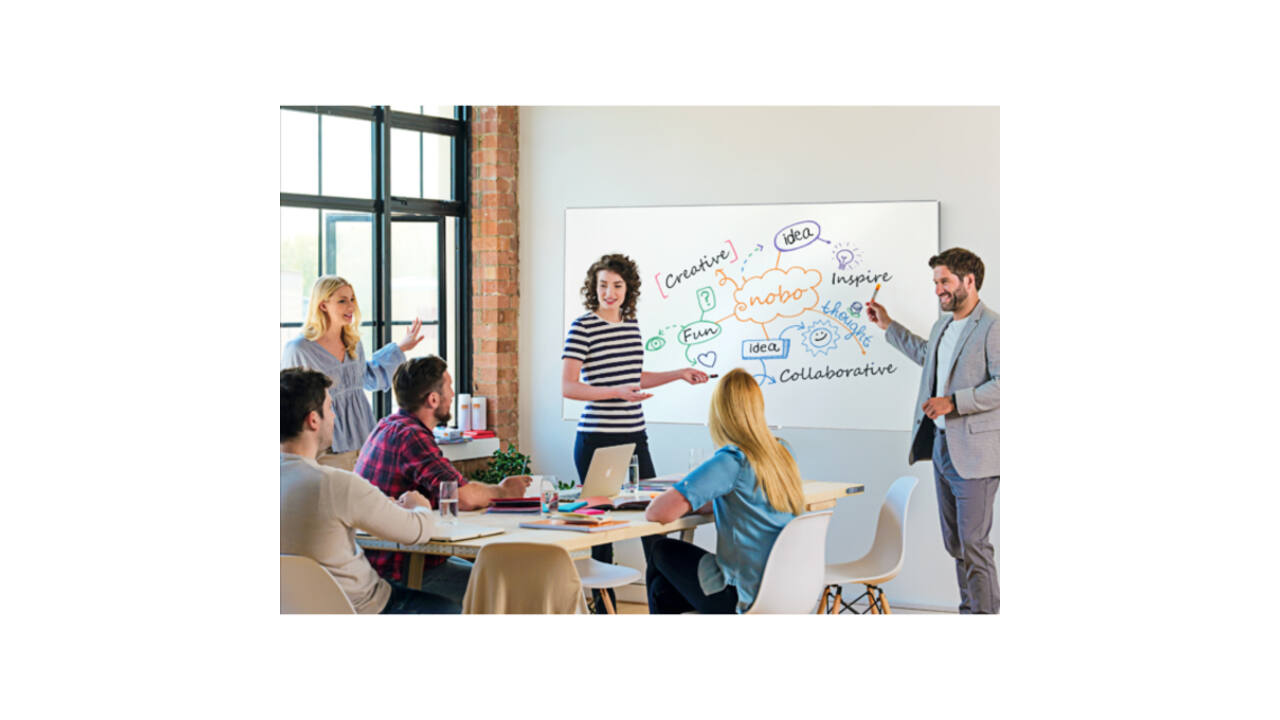 Whiteboard Nobo Impression Pro widescreen 50x89cm