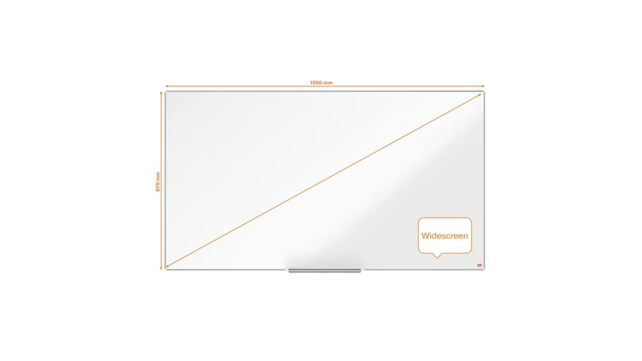 Whiteboard Nobo Impression Pro widescreen 78x155cm emaille