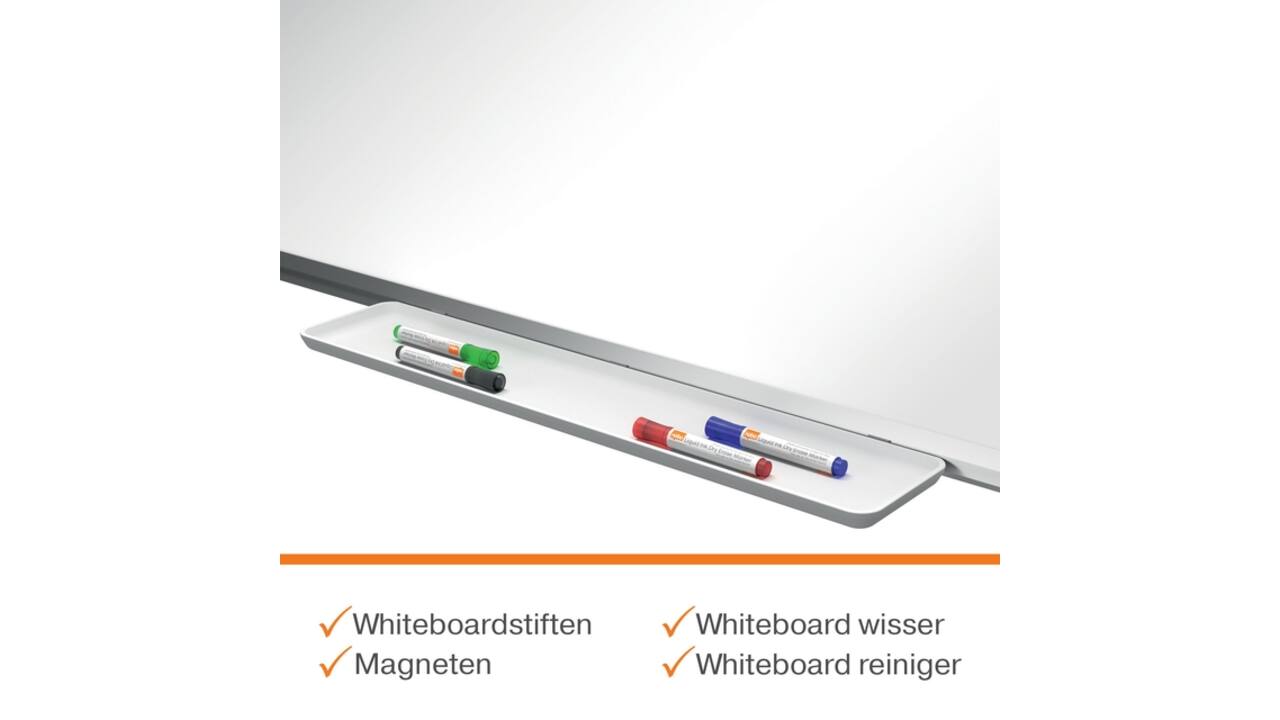 Whiteboard Nobo Premium Plus 90x120cm staal