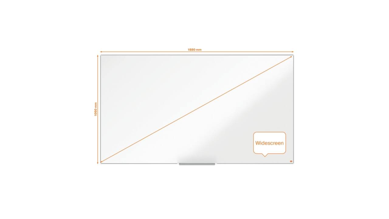 Whiteboard Nobo Impression Pro widescreen 106x188cm emaille