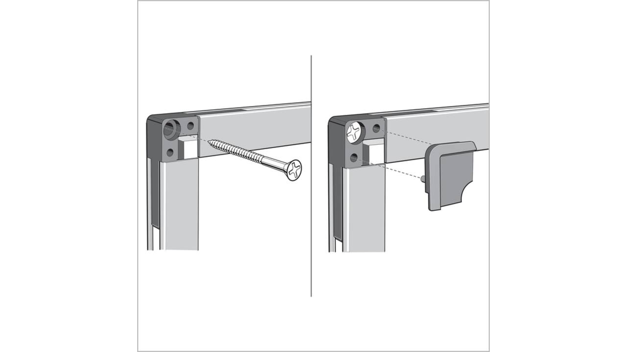 Whiteboard Nobo Essence 45x60cm staal