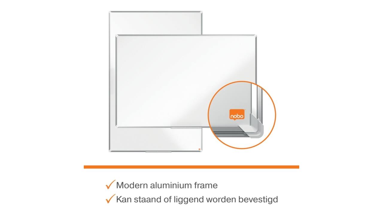 Whiteboard Nobo Premium Plus 90x120cm emaille