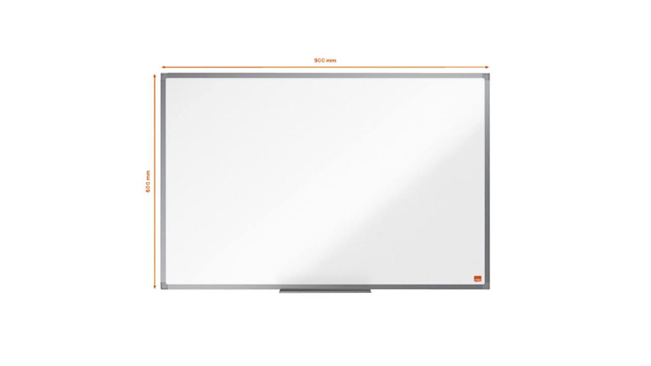 Whiteboard Nobo Essence 60x90cm staal