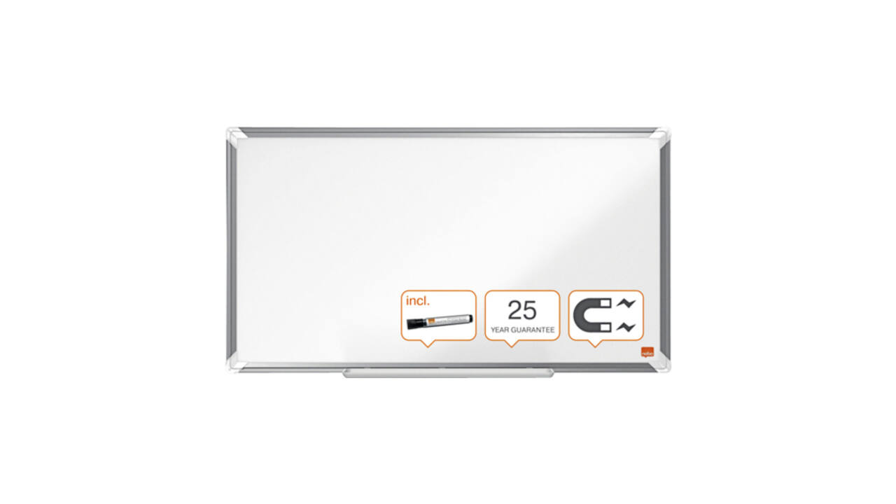 Whiteboard Nobo Premium Plus widescreen 40x71cm emaille